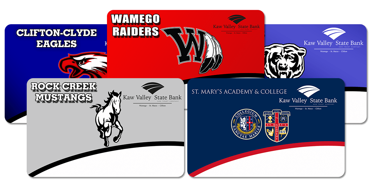 School Spirit Debit Cards